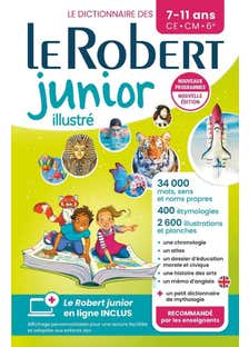 Le Robert Junior Illustré & Son Dictionnaire en Ligne (adapté Dys)