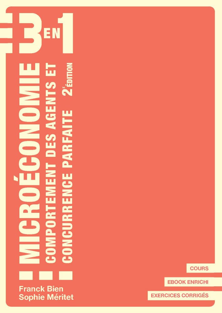Microéconomie 2e Édition + Ebook Enrichi