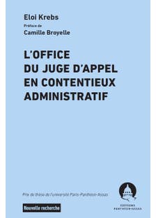 L'office du Juge D'appel en Contentieux Administratif