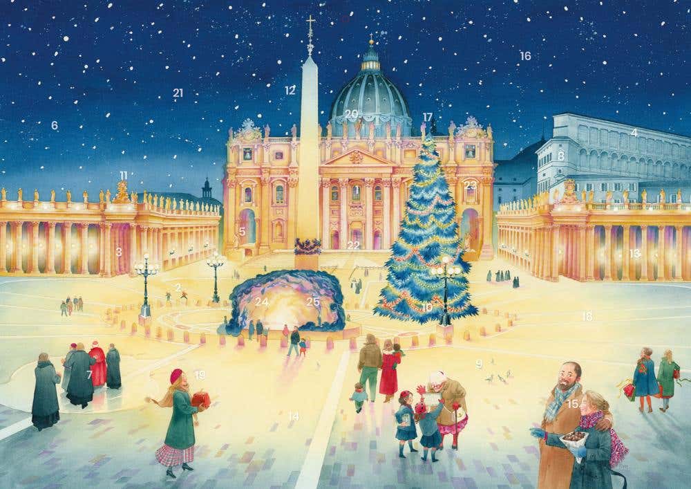 Calendrier de L’avent Saint-pierre de Rome