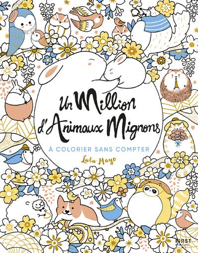 Un Million D'animaux Mignons À Colorier Sans Compter