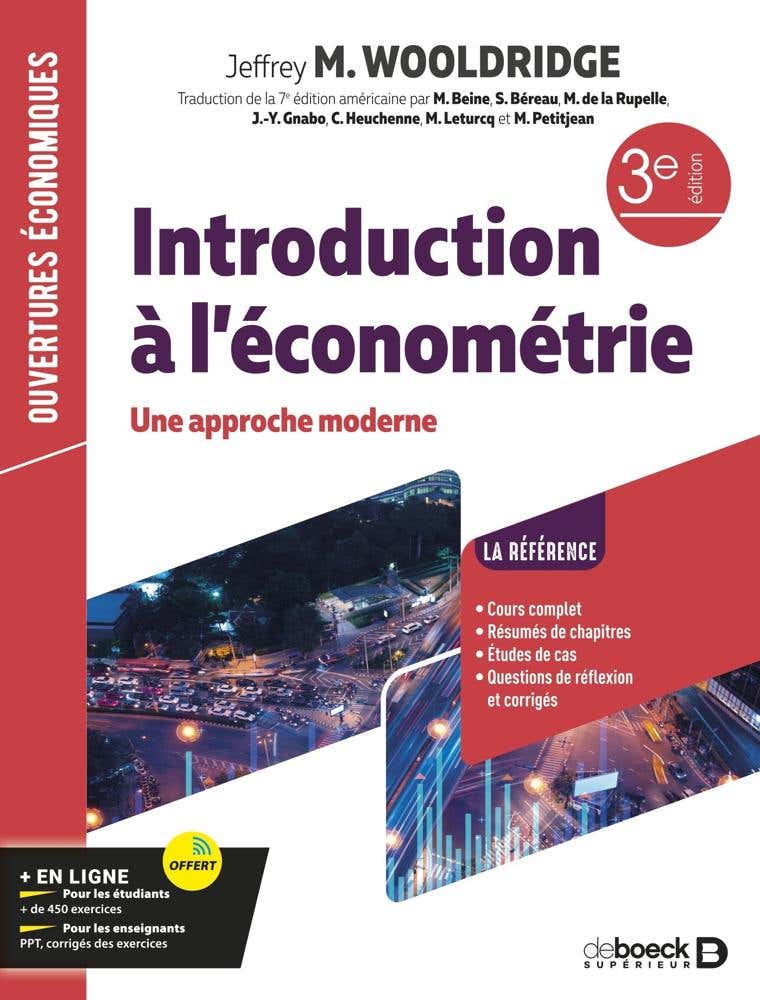 Introduction À L'économétrie (une Approche Moderne)