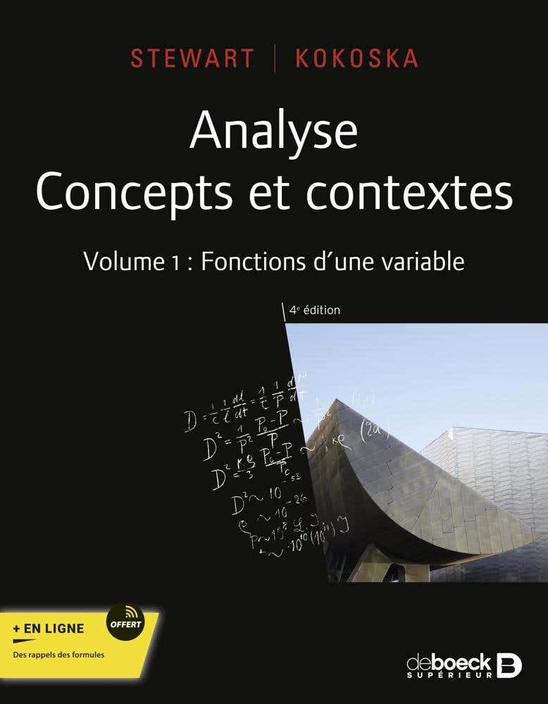 Analyse (concepts et Contextes. Volume 1 : Fonctions D'une Variable)