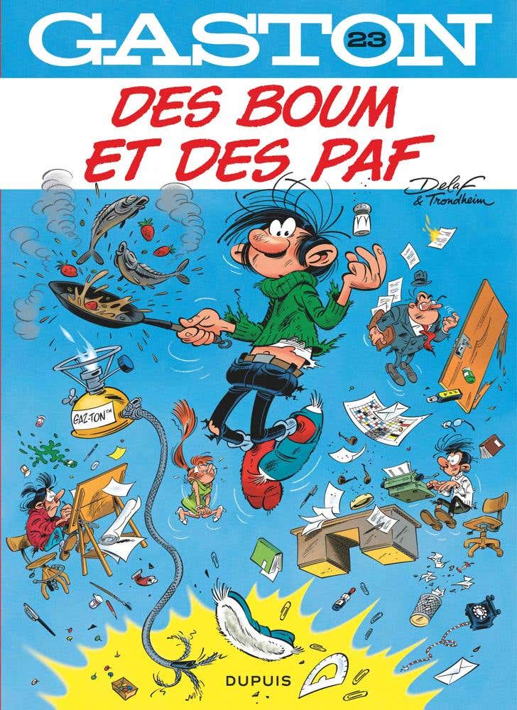 Gaston - Tome 23 - Des Boum et des Paf