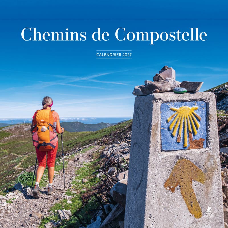 Calendrier 2027 Chemins de Compostelle
