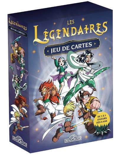 Les Légendaires - Jeu de Cartes