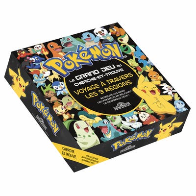 Pokémon - Le Grand Jeu du Cherche-et-trouve - Voyage À Travers les 9 Régions