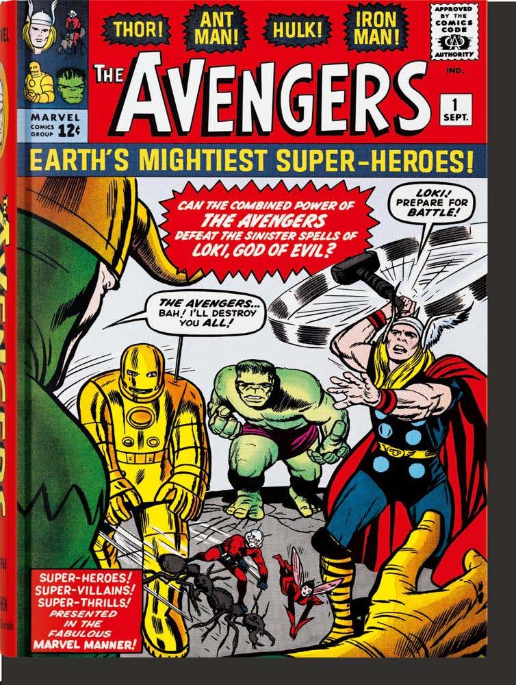 Marvel Comics Library (avengers. 1963–1965)