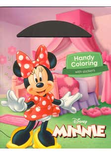 Handy Coloring With Stickers Minnie