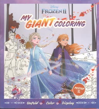 Frozen2-giant Coloring Xl (poster Xl)