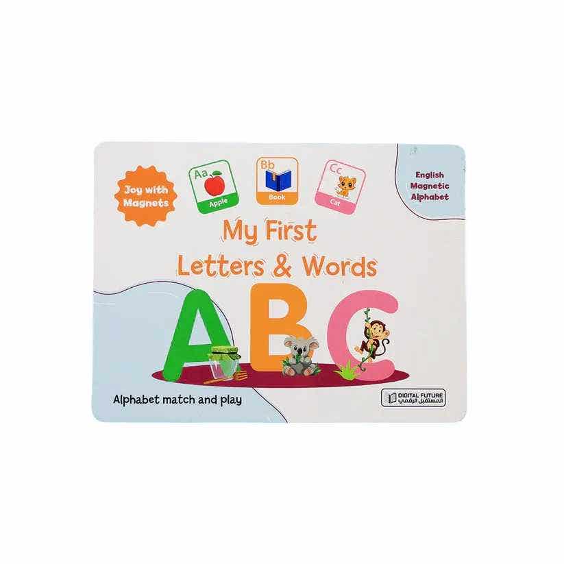My First Letters & Words - Magnetic (بطاقات تعليمية)