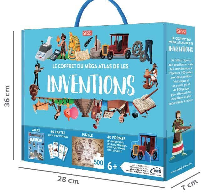 Le Coffret du Méga Atlas des Inventions