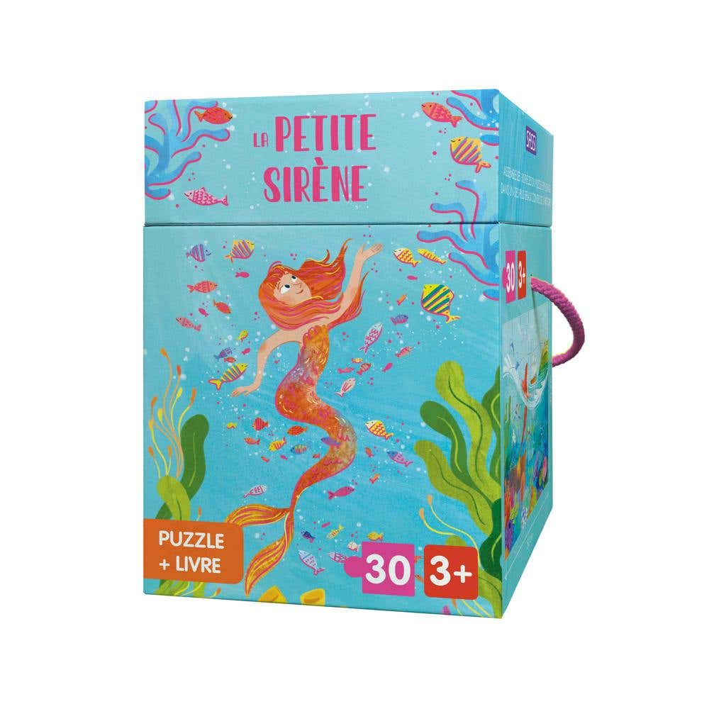Puzzle + Livre - La Petite Sirène