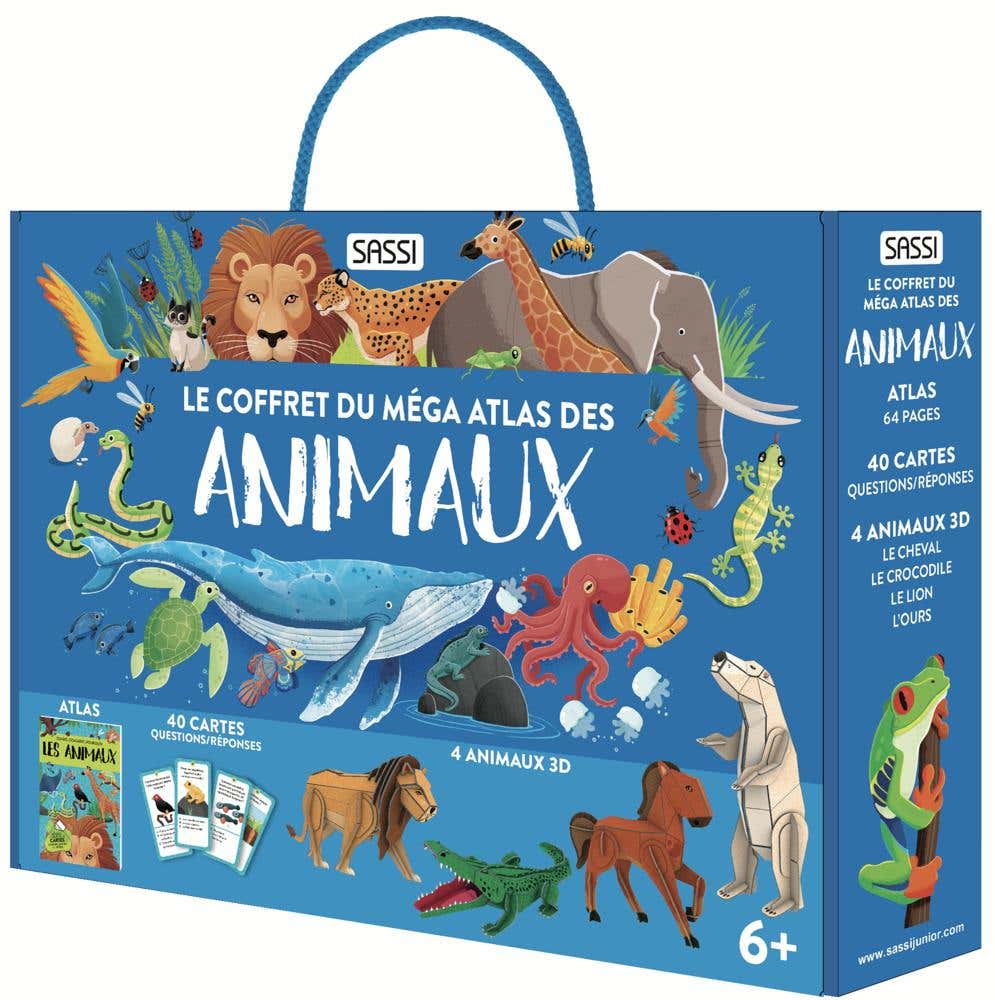 Le Coffret du Méga Atlas des Animaux - N.e. 2024
