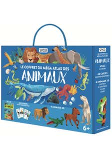 Le Coffret du Méga Atlas des Animaux - N.e. 2024