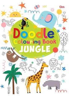 Doodle Colouring Book Jungle