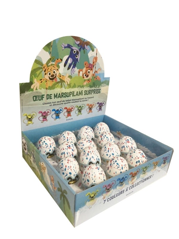 Boite de 14 Oeufs Marsupilami