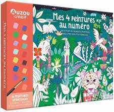 Mon Coffret D'artiste - Mes 4 Peintures Au Numéro