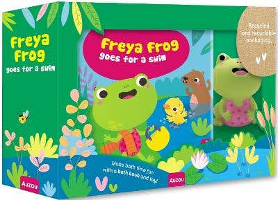 Freya Frog Takes A Bath (my First Bath Book & Toy)