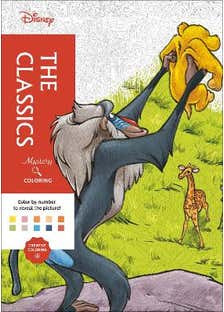 Disney Mystery Coloring: The Classics (a Color By Number Book)