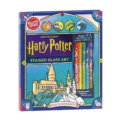 Harry Potter Stained Glass Back To Hogwarts