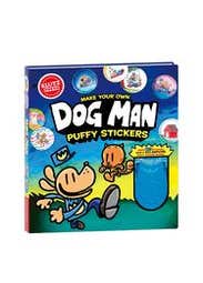 Make Your Own Dog Man Puffy Stickers