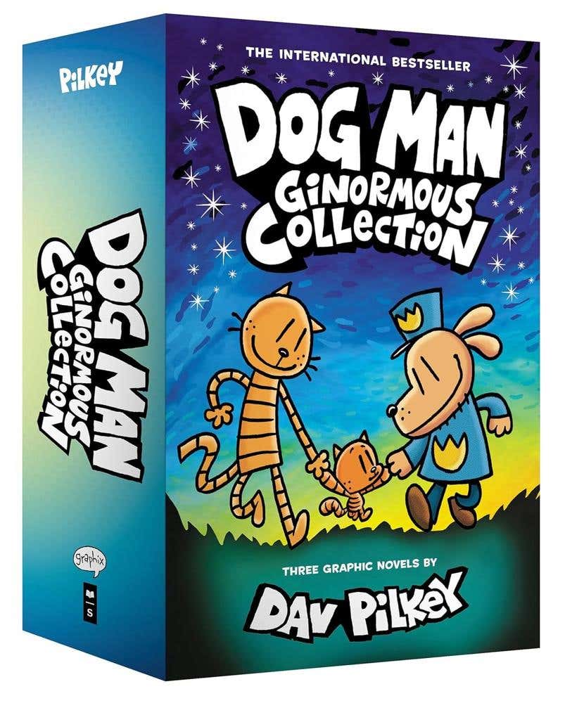 Dog Man Ginormous Collection (dog Man #10-12 Box Set)