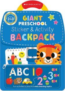 Giant Preschool: Sticker & Activity Backpack (scholastic Early Learners)