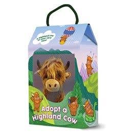 Adopt A Highland Cow (adopt A...): Book And Plush