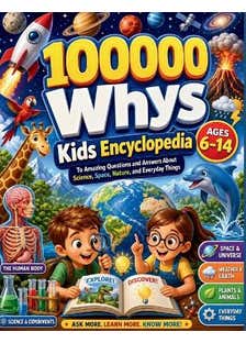 100000 Whys Book (the Kids Encyclopedia To Amazing Questions And Answers About Science, Space, Nature, And Everyday Things (ages 6-14))