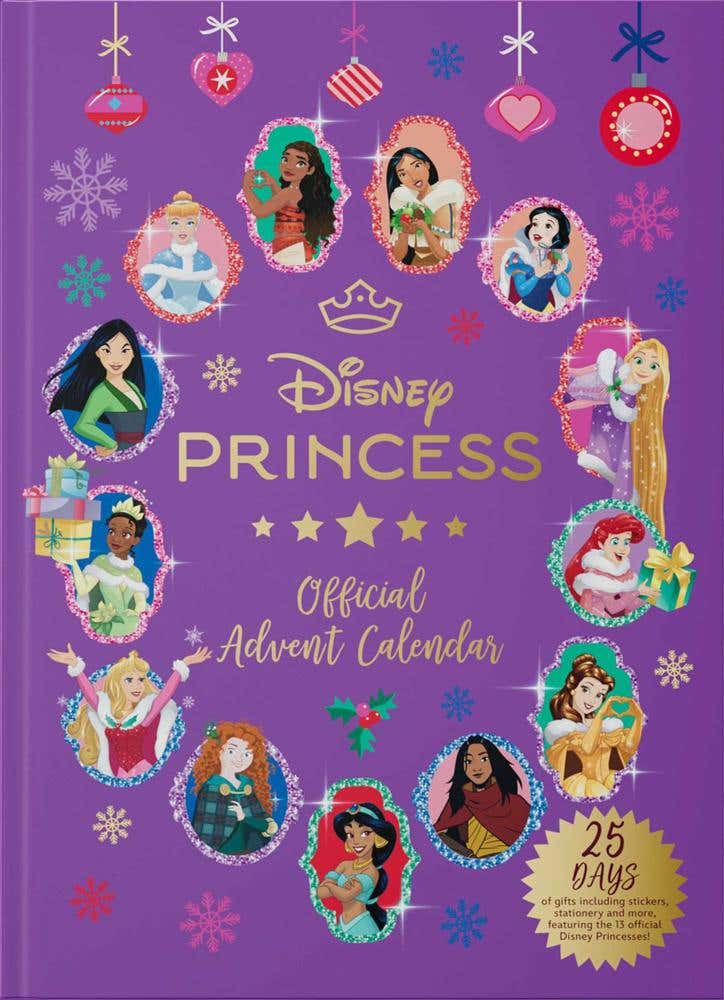 Disney Princess: The Official Advent Calendar (25 Days Of Gifts, With Stationery, Key Chains, Decorative Tapes And More!)